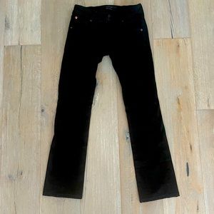 Hudson black denim size 26